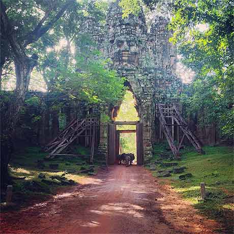 West gate of Angkor Thom