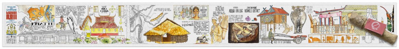 Ethnic travel diary of Cambodia
